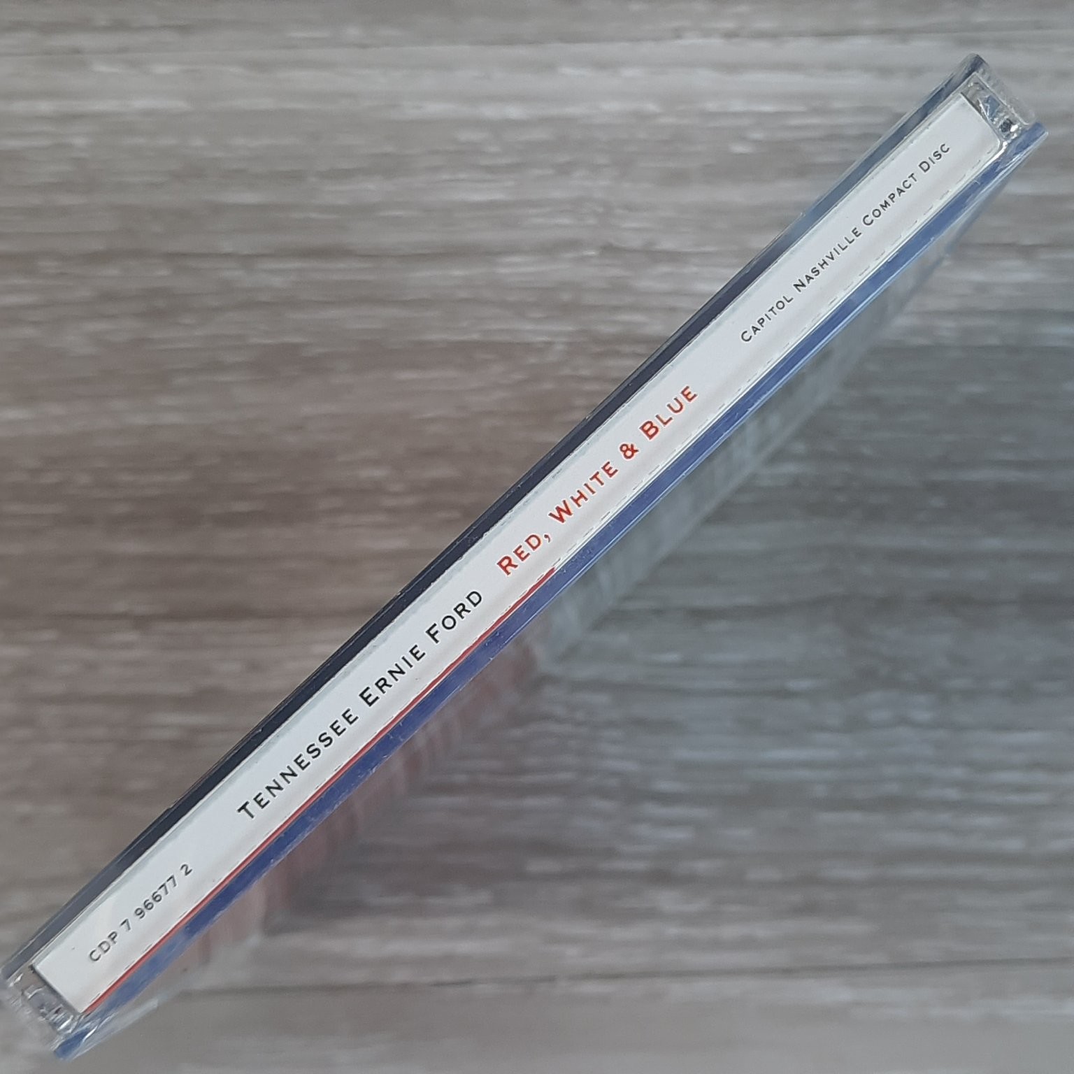 Tennessee Ernie Ford – Red, White & Blue CD 1991 Capitol Nashville Folk Country