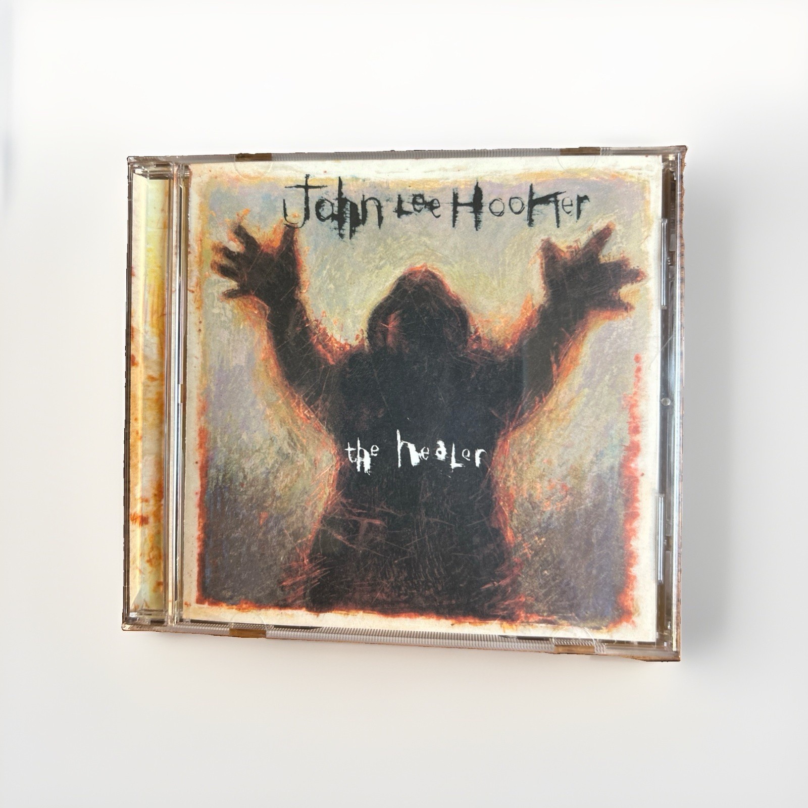 John Lee Hooker The Healer CD 1989 Blues Rock Capitol Carlos Santana Bonnie Rait