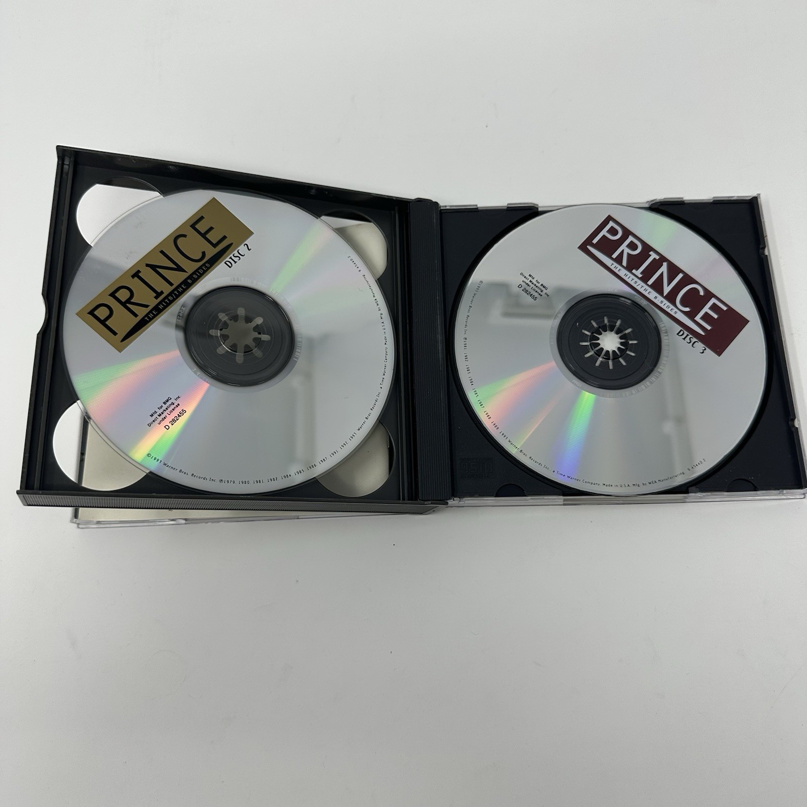 CD Compact Disc PRINCE The Hits / The B-Sides 3 Discs w/ Insert and Case Parenta