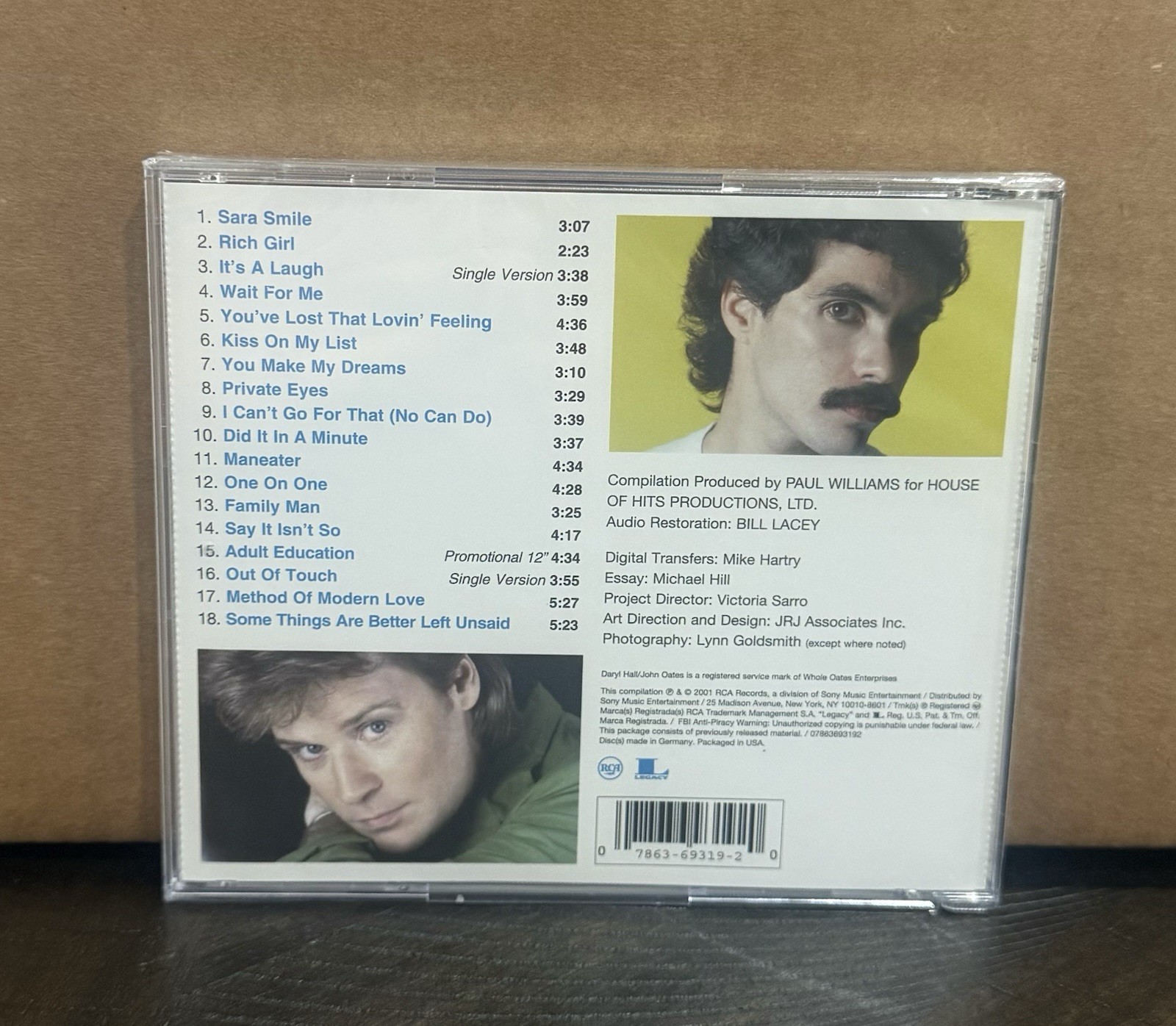 Hall & Oates - The Very Best Of Daryl Hall and John Oates [New CD]