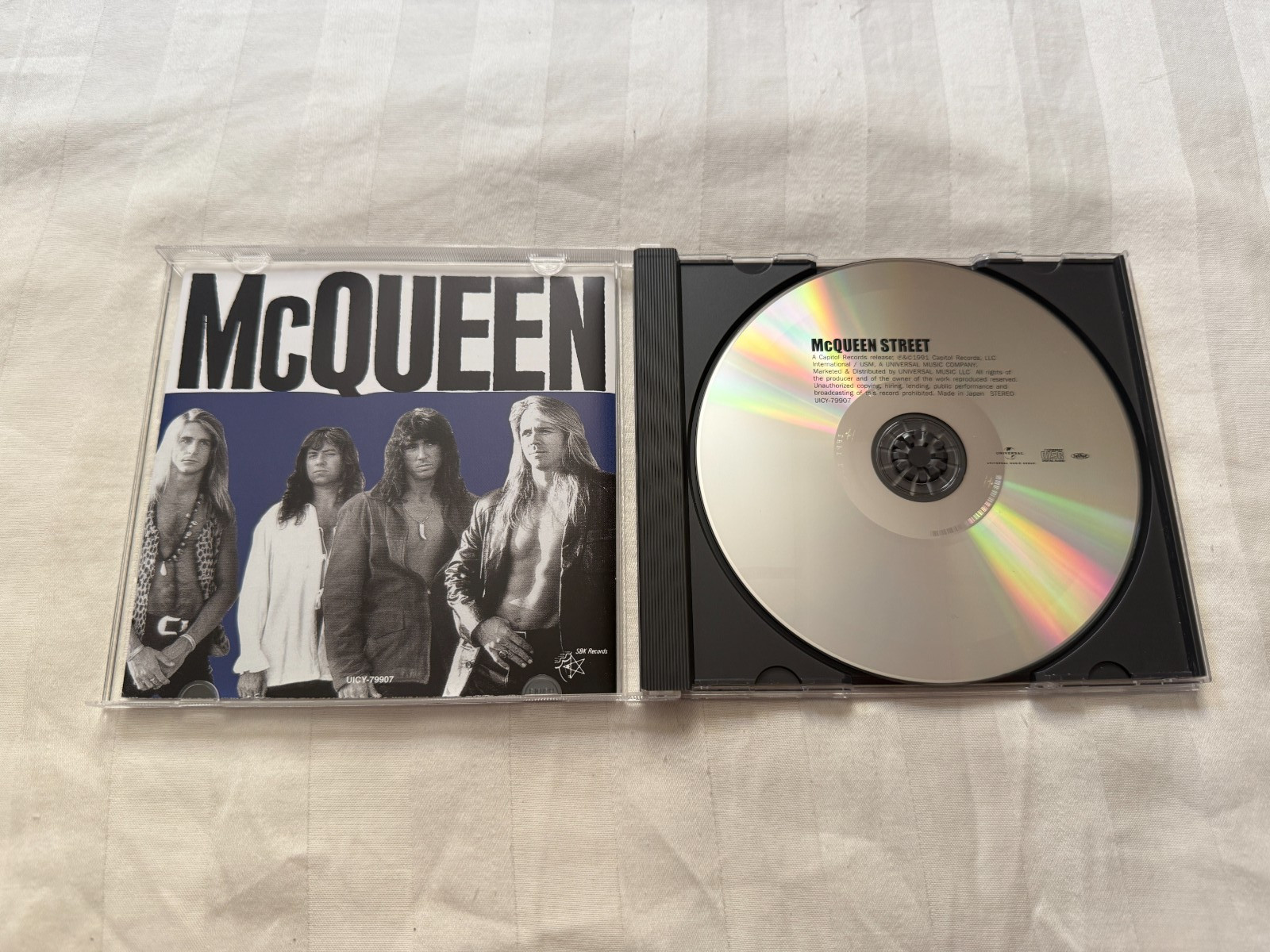 Mcqueen Street - Self-Titled CD 2022 Universal S/T Import Japan Limited OOP RARE