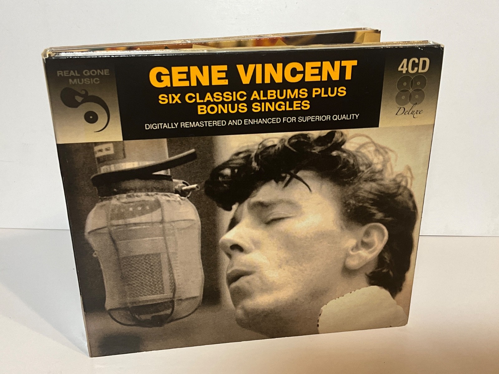 Gene Vincent 6 Classic Albums Plus Bonus Singles 4 CD Set - UK IMPORT