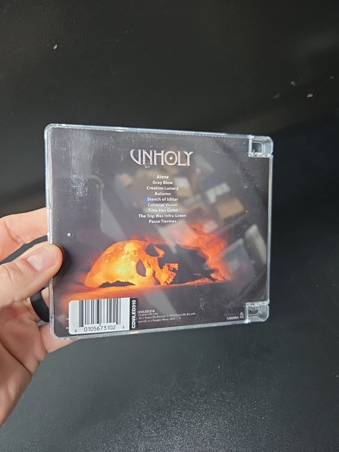 Unholy From The Shadows Cd 2011 UK Press Peaceville SuperCase OOP RARE