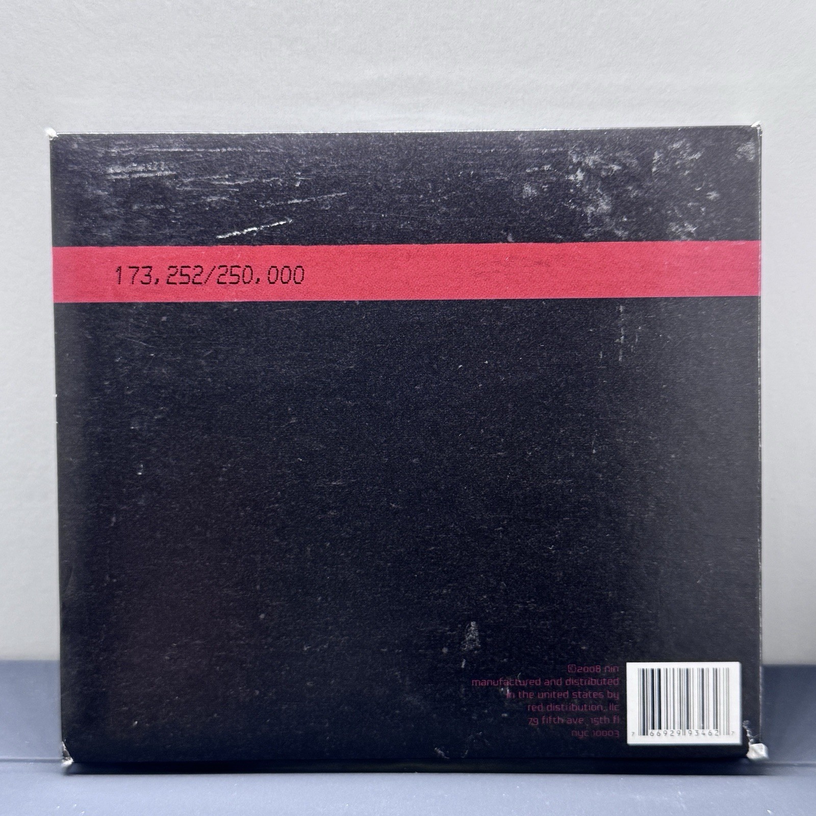 Nine Inch Nails - The Slip Limited Numbered 1st Edition CD & DVD 2008 NIN
