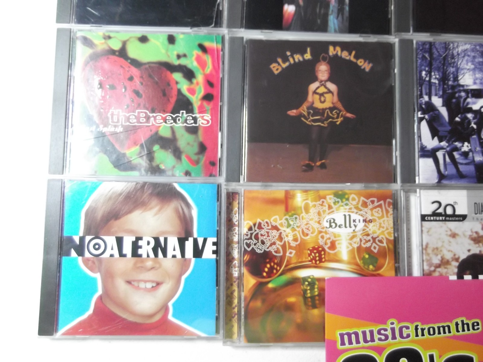 13 Music CD lot Tool Depeche Mode Doors Belly Blind Melon Singles soundtrack +++