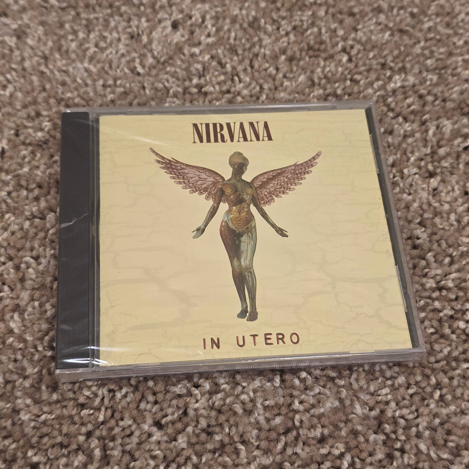 In Utero by Nirvana CD, 1993, Geffen Vintage Grunge New Sealed