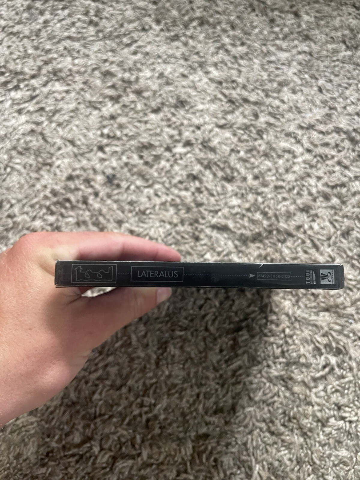 Tool Laterales CD Album Alternate Cover Black Translucent Slip CD Case Only
