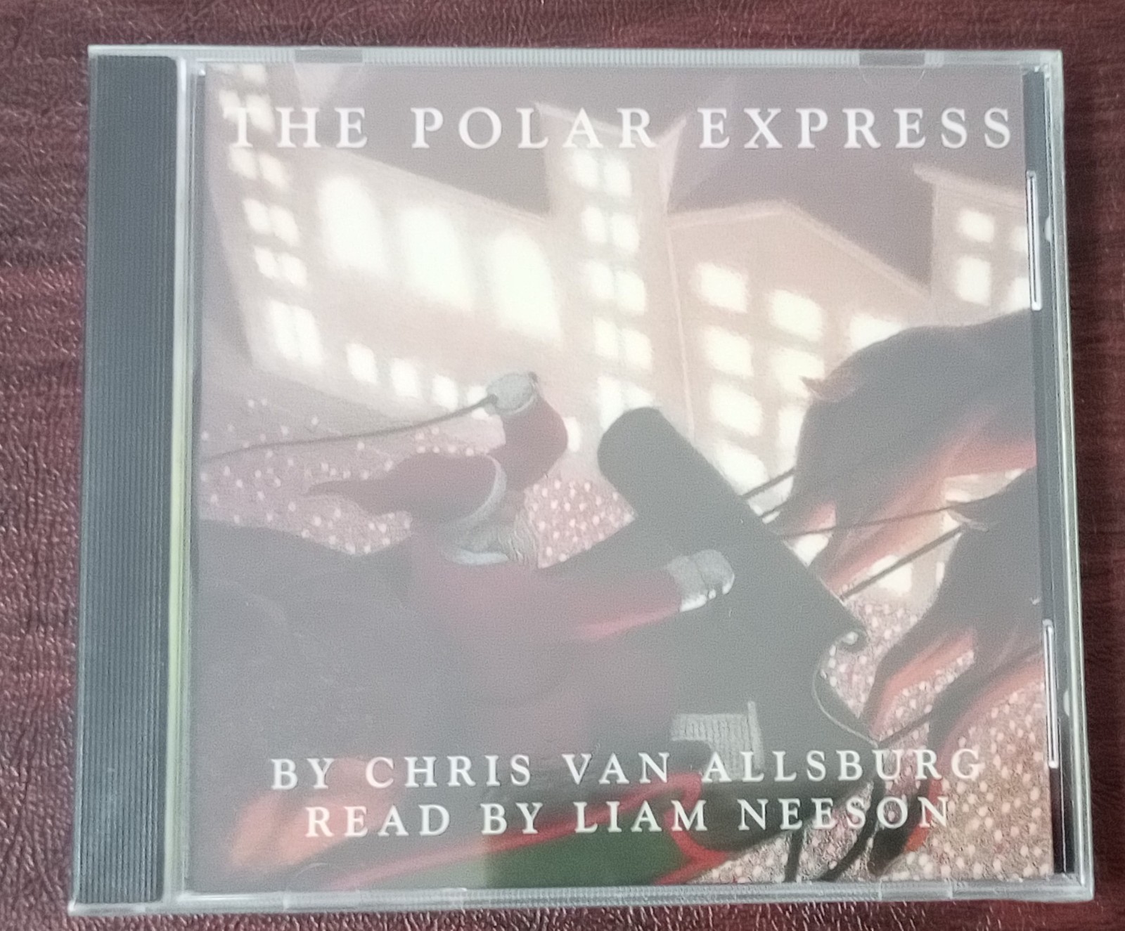 The Polar Express CD By Chris Van Allsburg & Liam Neeson: Bonus Book, Free Ship!
