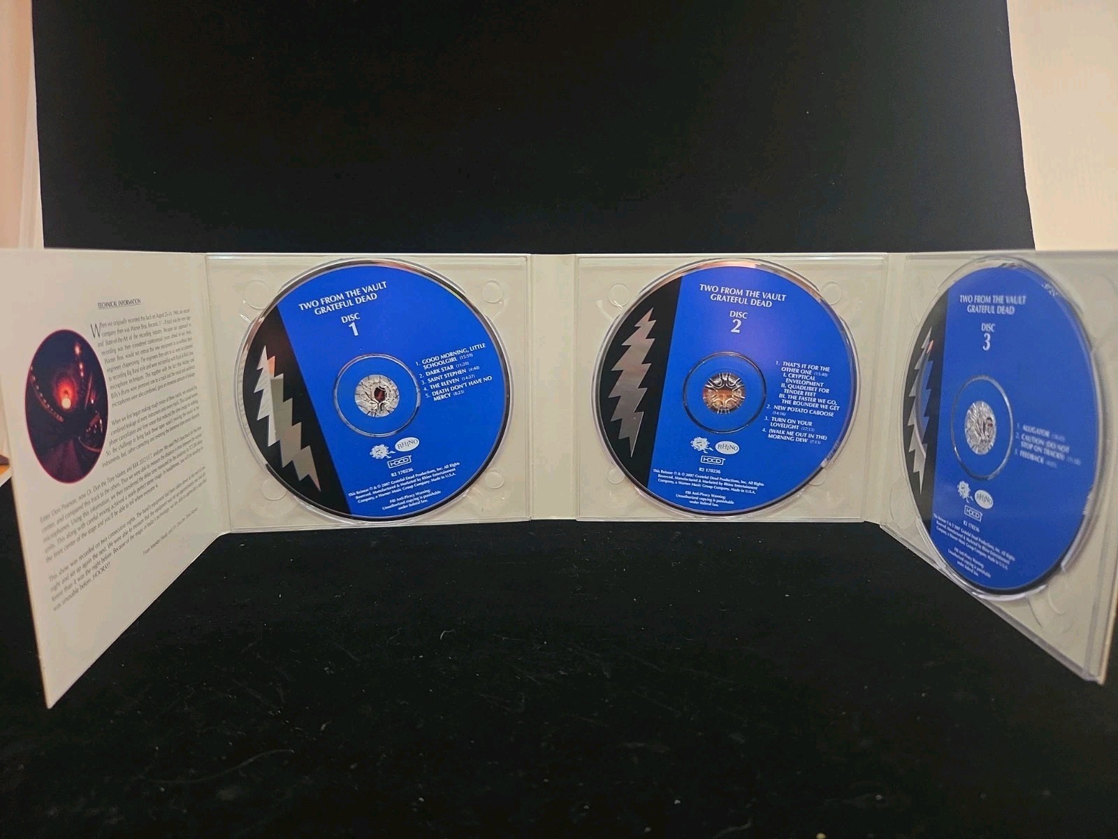 Grateful Dead • From The Vault 3CD Box Set
