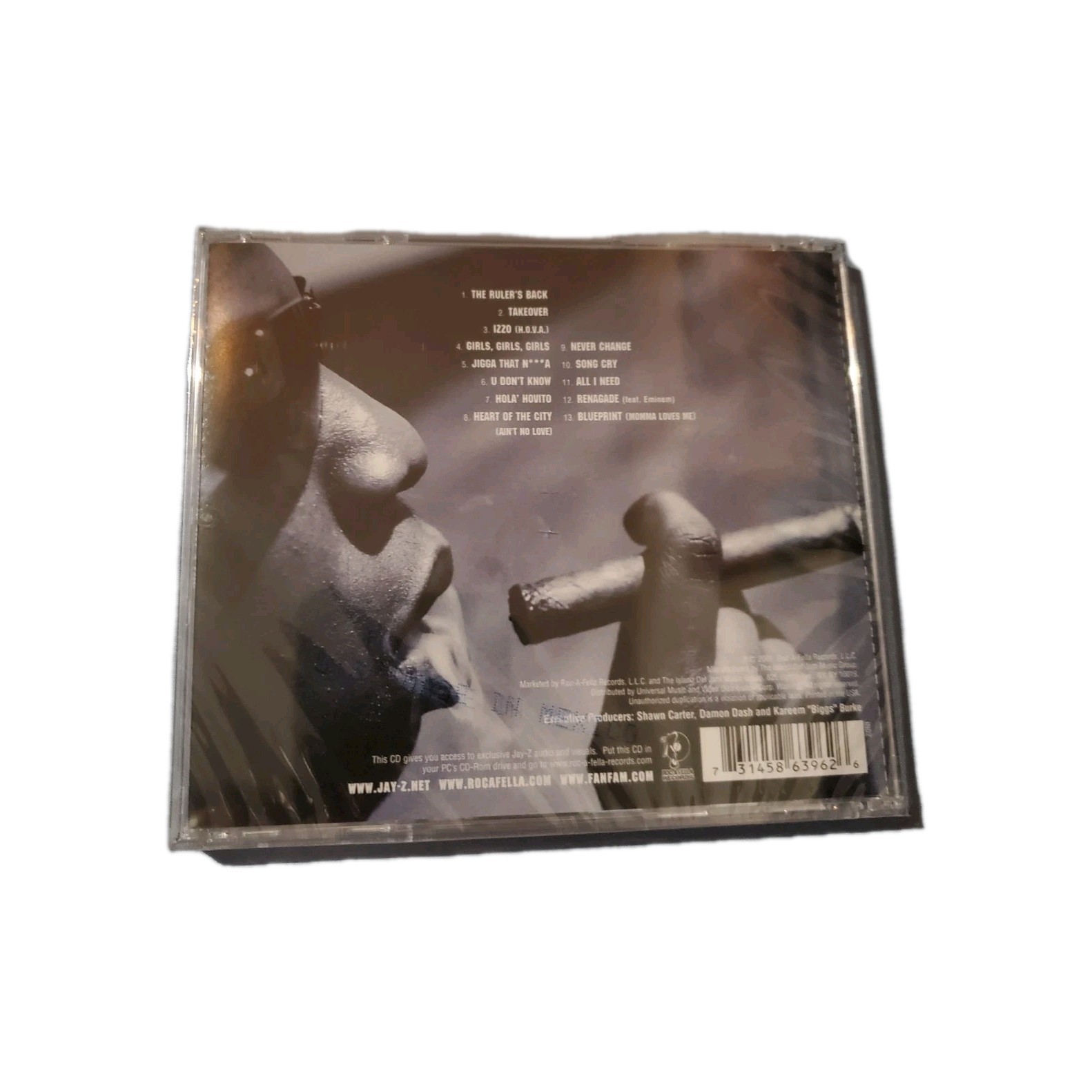 Jay-Z The Blueprint SEALED CD - 2001 Roc-A-Fella Records