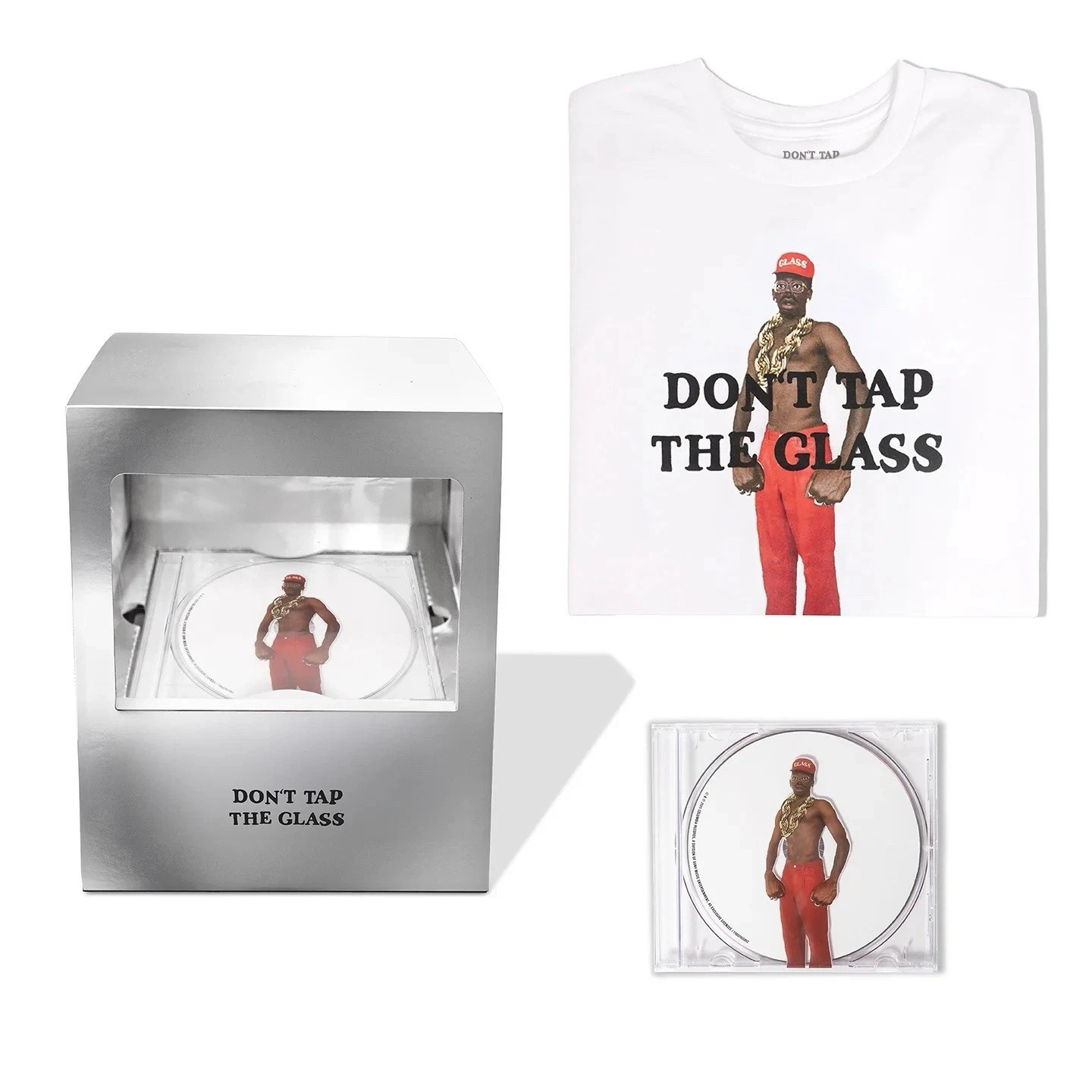 Tyler, The Creator - Don't Tap The Glass DTTG Box Set 2 Size L (T-SHIRT & CD) ✅