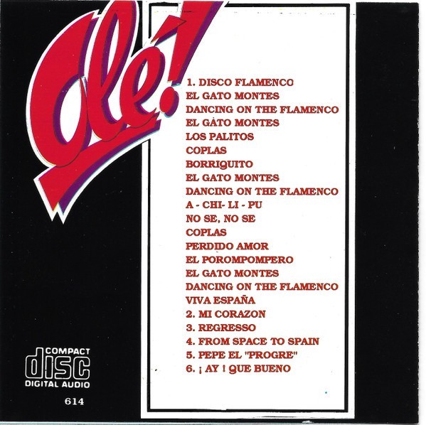 OLE Super Disco Tube 1994 Reissue CD Flamenco Rumba Disco RARE VG+/NM