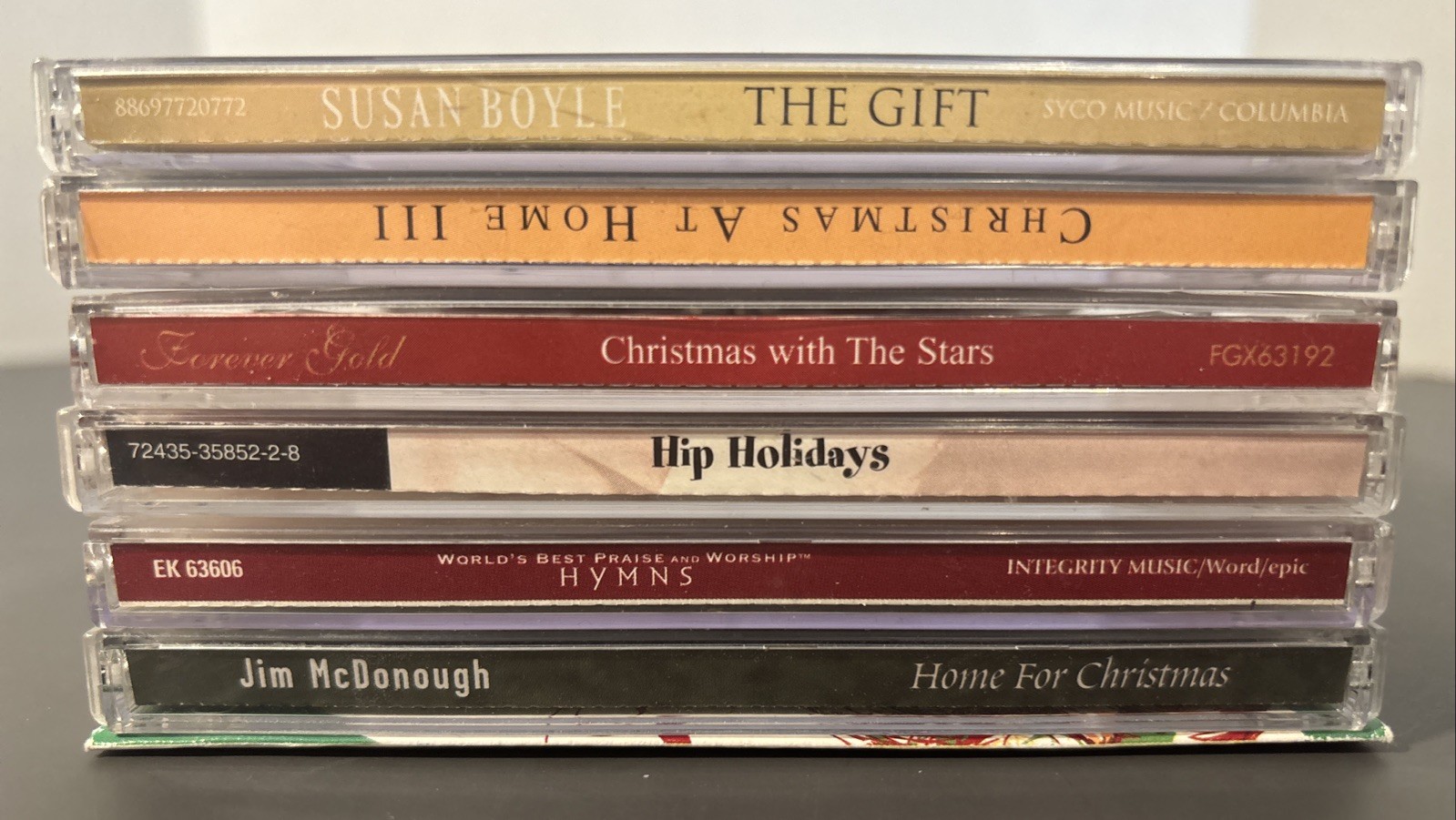 1990s-2010s Christmas CD Lot of 7 Susan Boyle Jim McDonough & Various Artists