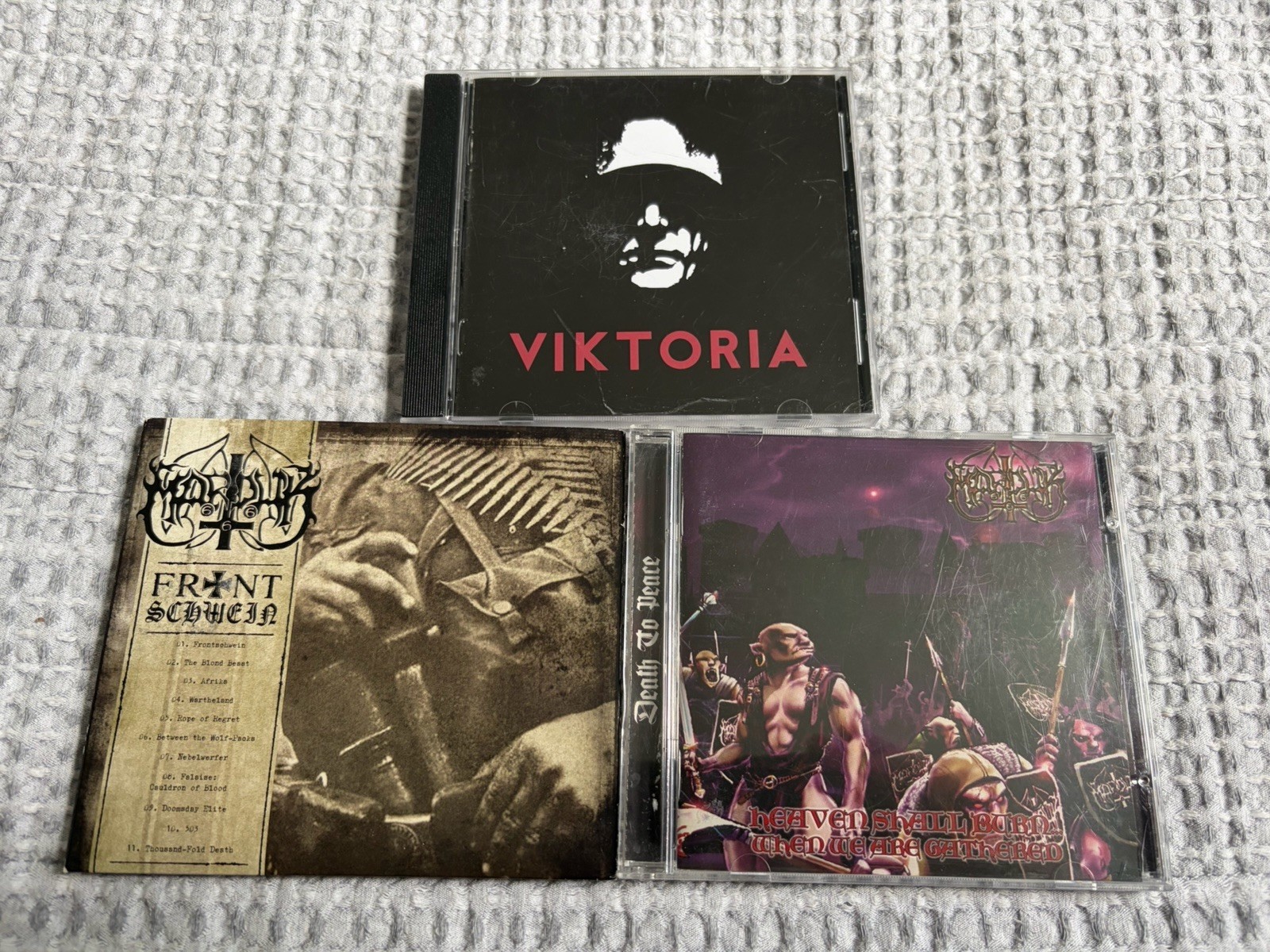 Marduk 3 CD Lot 1349 Tsjuder Dark Funeral Enthroned Setherial Mayhem Gorgoroth