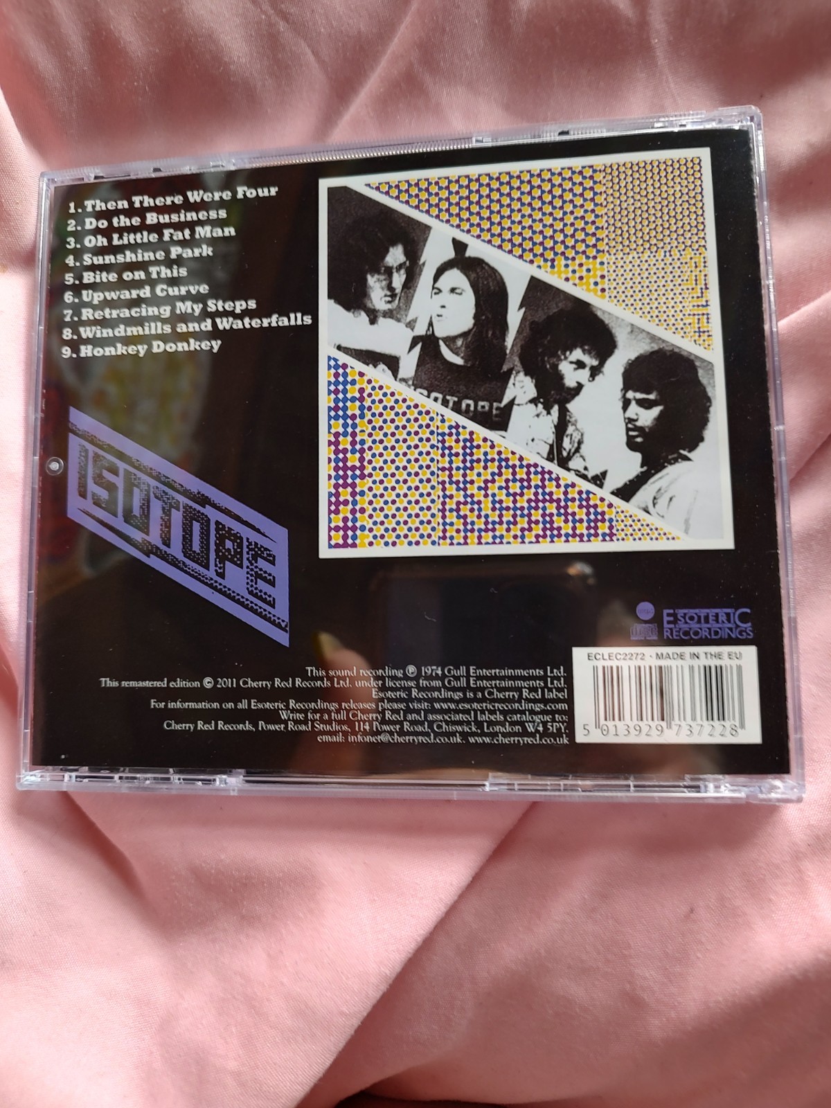 ISOTOPE Isotope (1974) Gary Boyle OOP Esoteric Recordings LIKE NEW CD