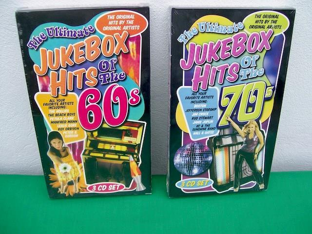 THE ULTIMATE JUKEBOX HITS OF THE 60's & 70's 6-CD's TOTAL BOX SET's NEW SEALED