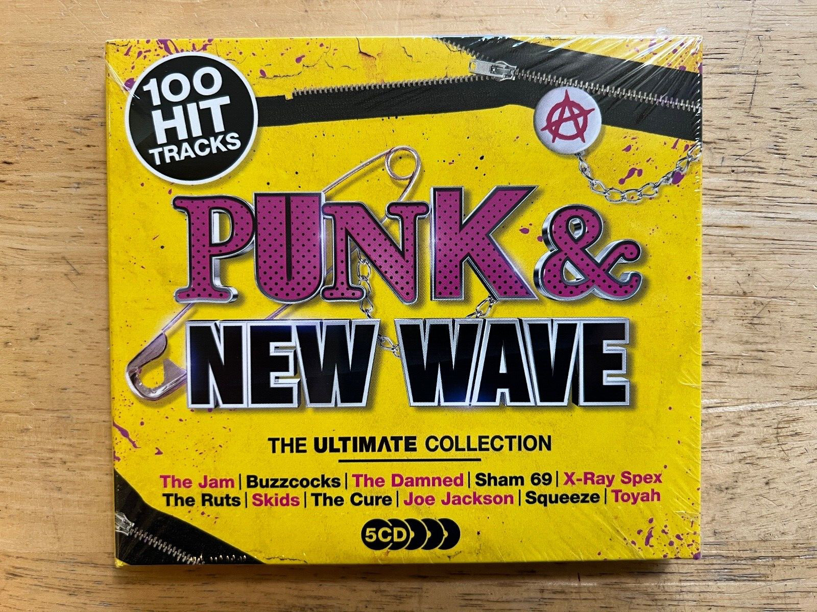 Punk & New Wave The Ultimate Collection - 5 CD Set 100 Tracks - 2018 Universal