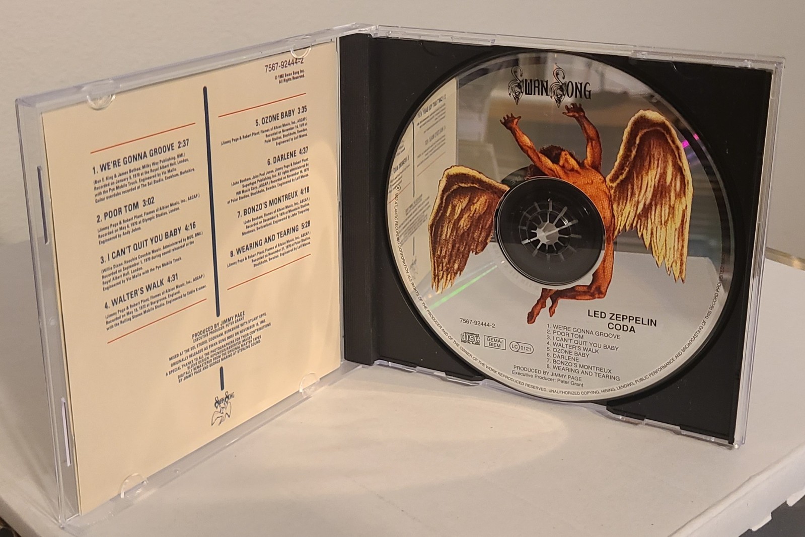 Coda by Led Zeppelin (CD, 1994) NEW Remastered Import CD