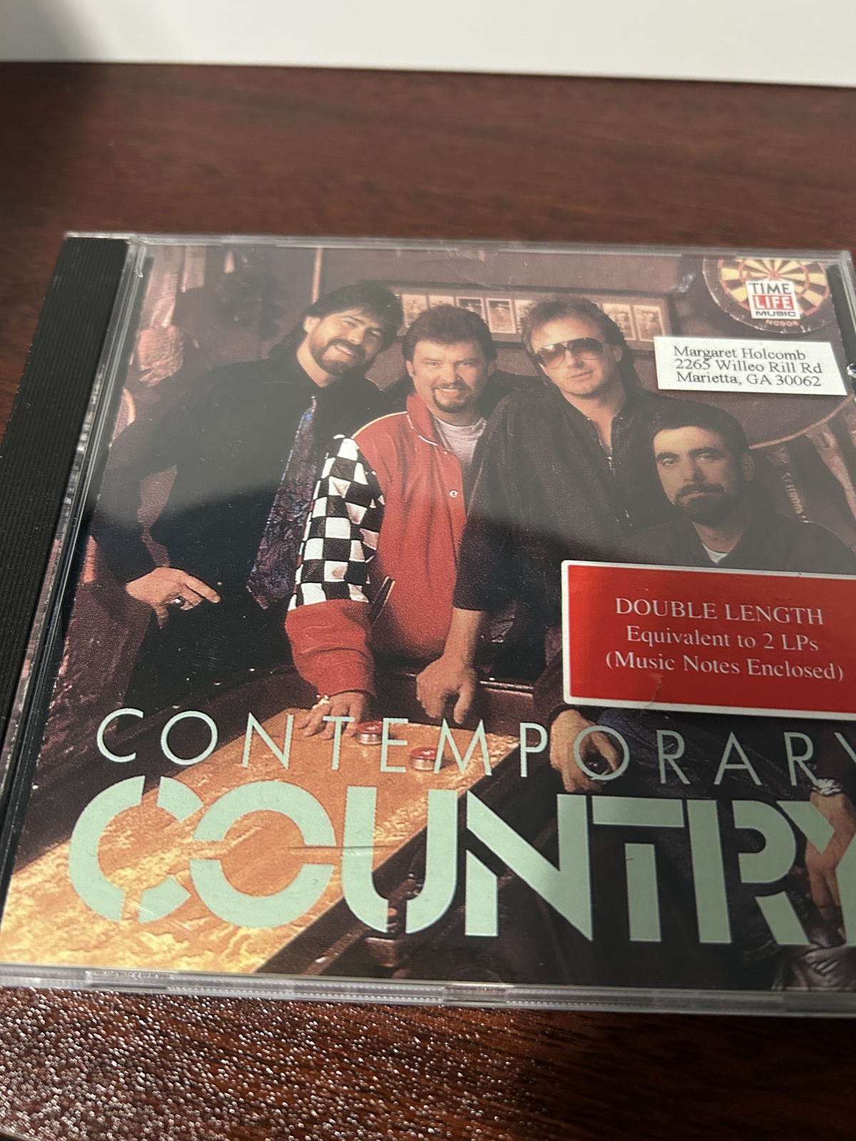 Contemporary Country Time-Life Music CD Various Artists 1992 TCD-141R