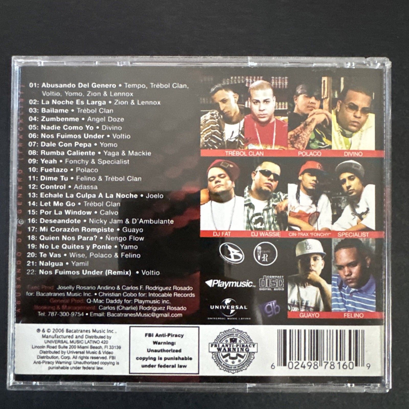 Abusando del Genero * by DJ Joe (CD, May-2006, Universal Music Latino)