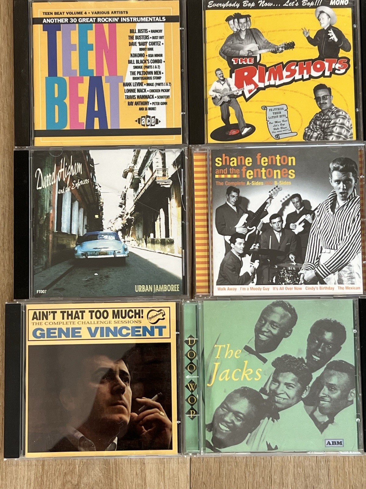 Rockabilly CD Collection Set Of 20 Good Condition Some Of Them Are RARE Set 5