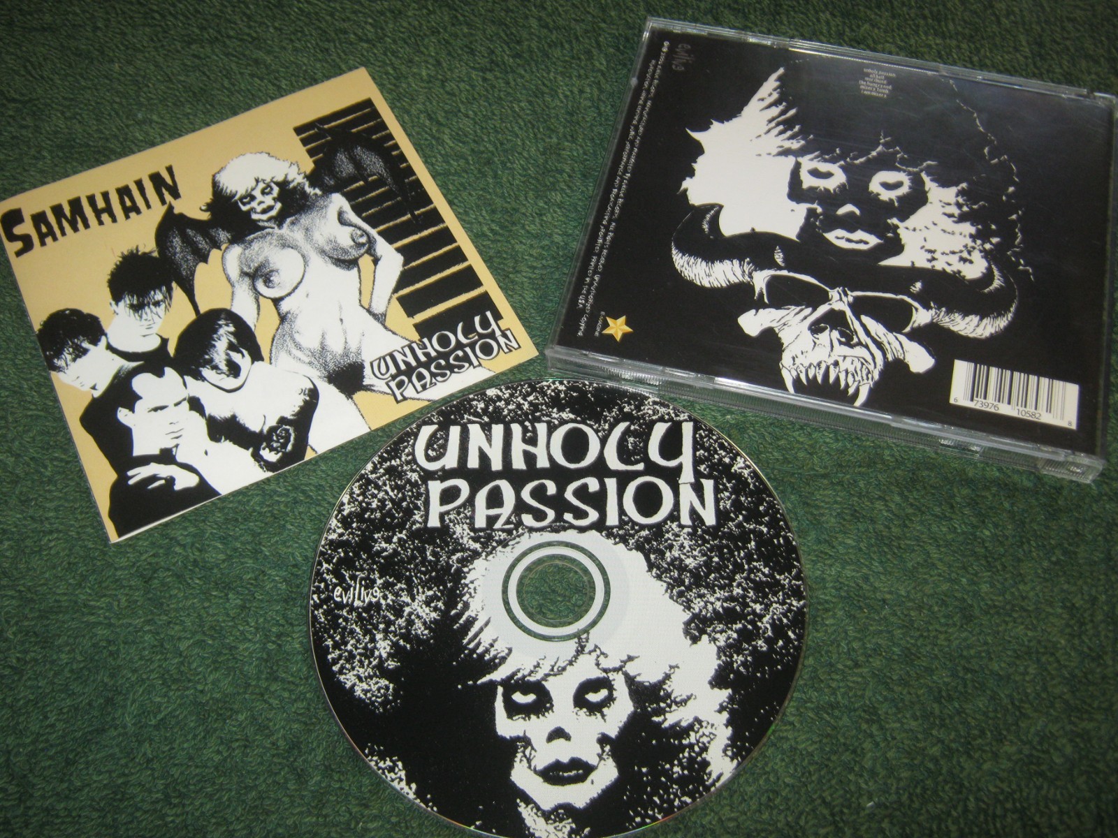 Samhain - Unholy Passion (cd) glenn danzig x- misfits