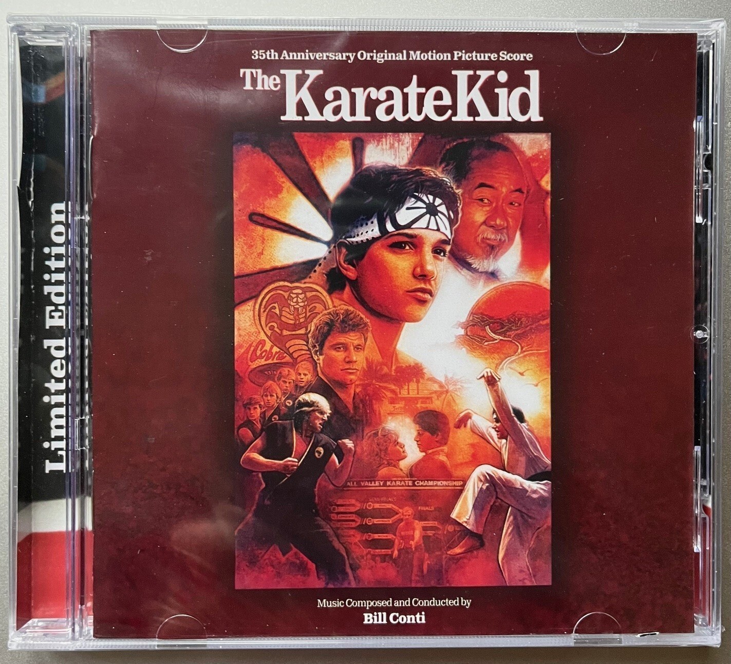 The Karate Kid (Expanded Soundtrack Score CD) Bill Conti **NEW** Not Cobra Kai