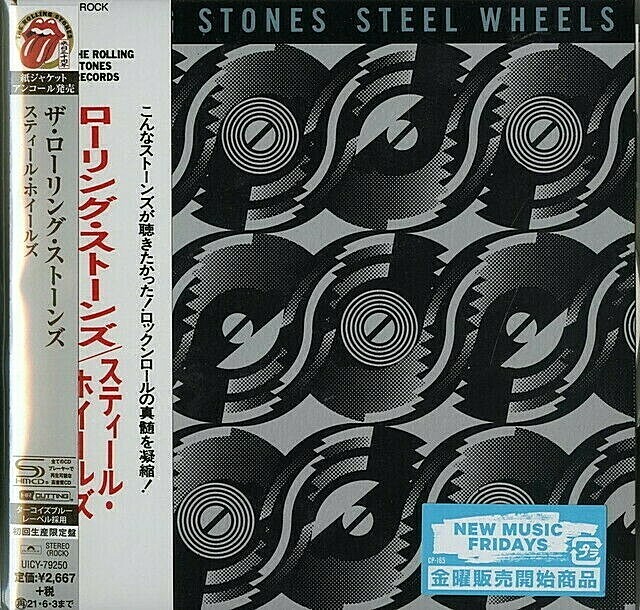 The Rolling Stones SEALED BRAND NEW SHM-CD "Steel Wheels" Cardboard Japan OBI