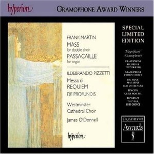 Frank Martin: Mass for double choir Passacaille for organ / Ildebr... - CD R1VG