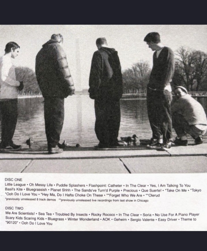 Cap’n Jazz Analphabetapolothology 2 CD Jade Tree Records Midwest Emo Indie NM