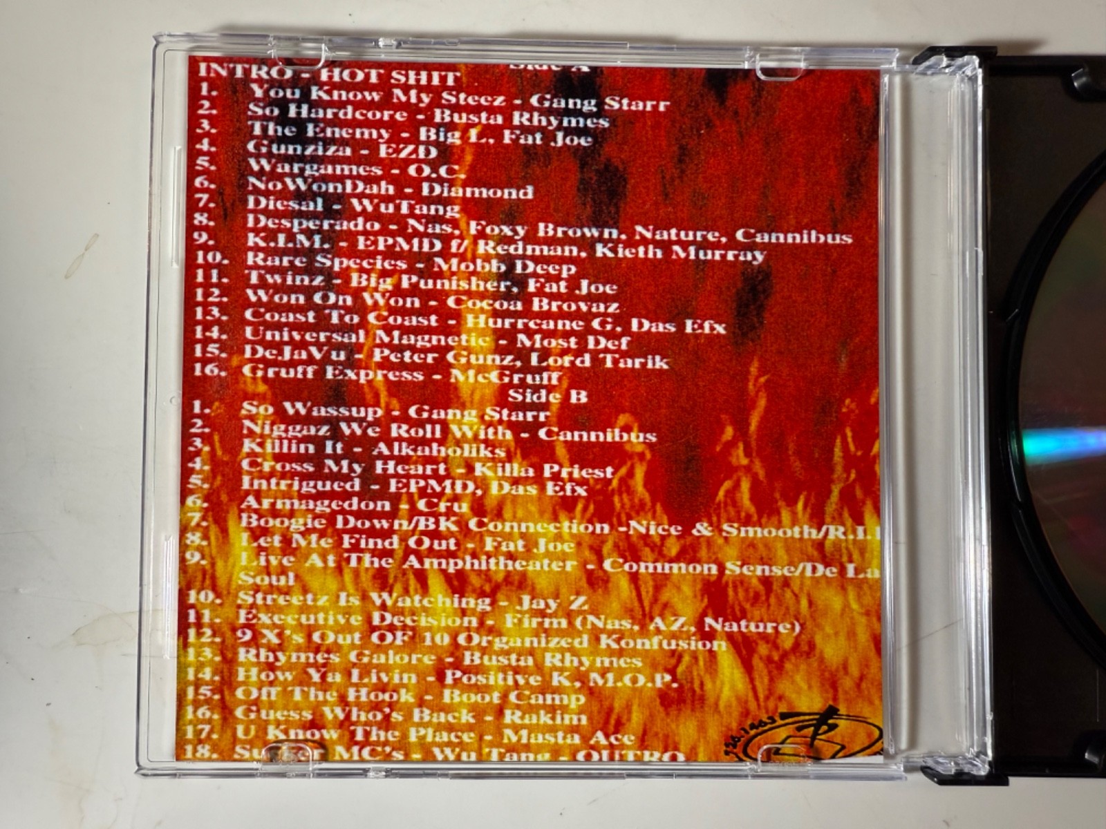 TONY TOUCH - HOT SH!T!! #56 - HIP HOP RAP NYC MIXTAPE MIX CD