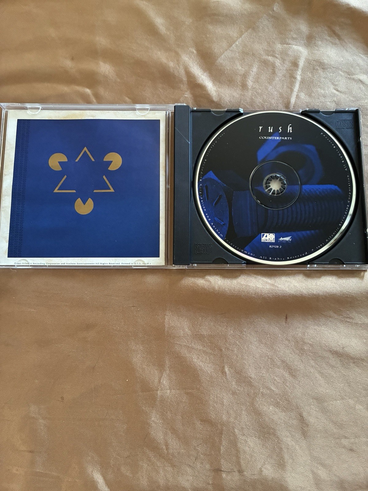 Lot Of Five RUSH CDs (Signals, Grace, Permanent Waves, Exit, Counter) UNSEALED