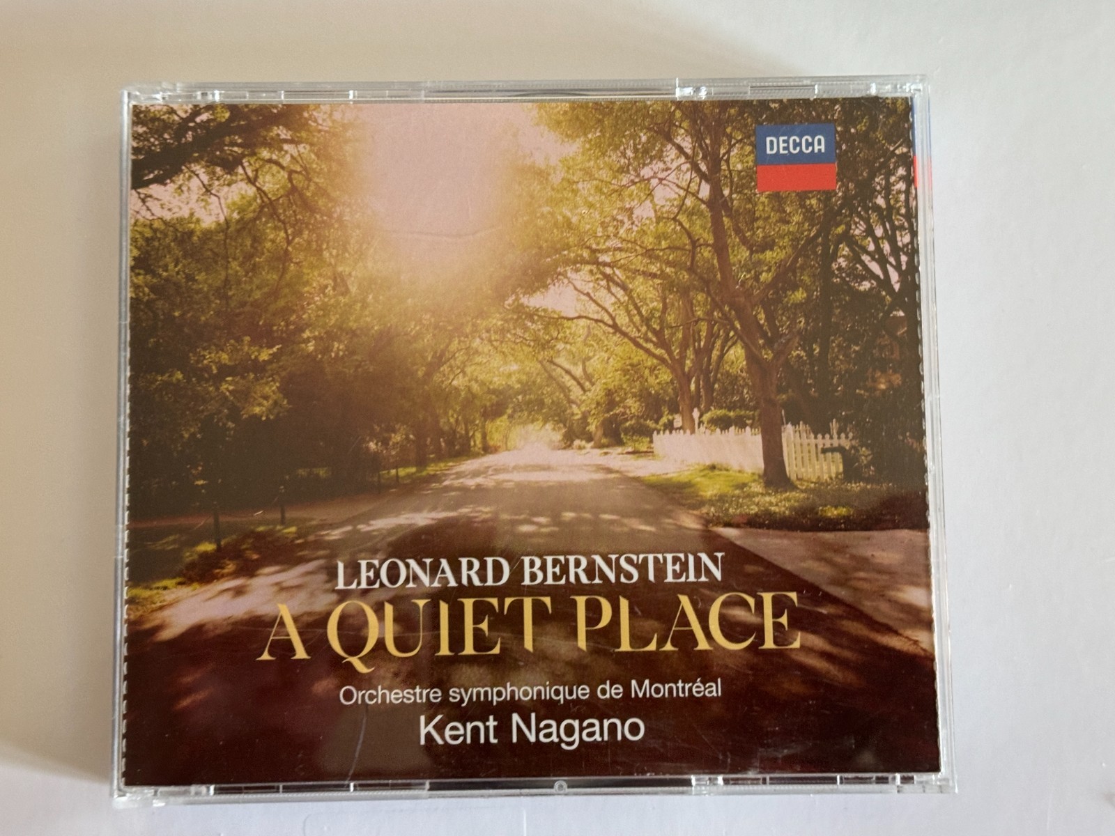 Leonard Bernstein A Quiet Place CD Very Good Condition Decca German Import