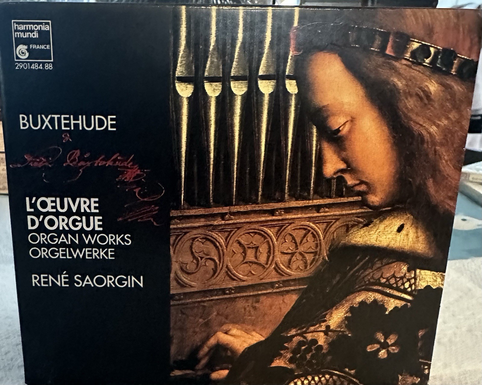 Buxtehude L'Œuvre d'Orgue Organ Works René Saorgin 5CD Box 1993 HMX