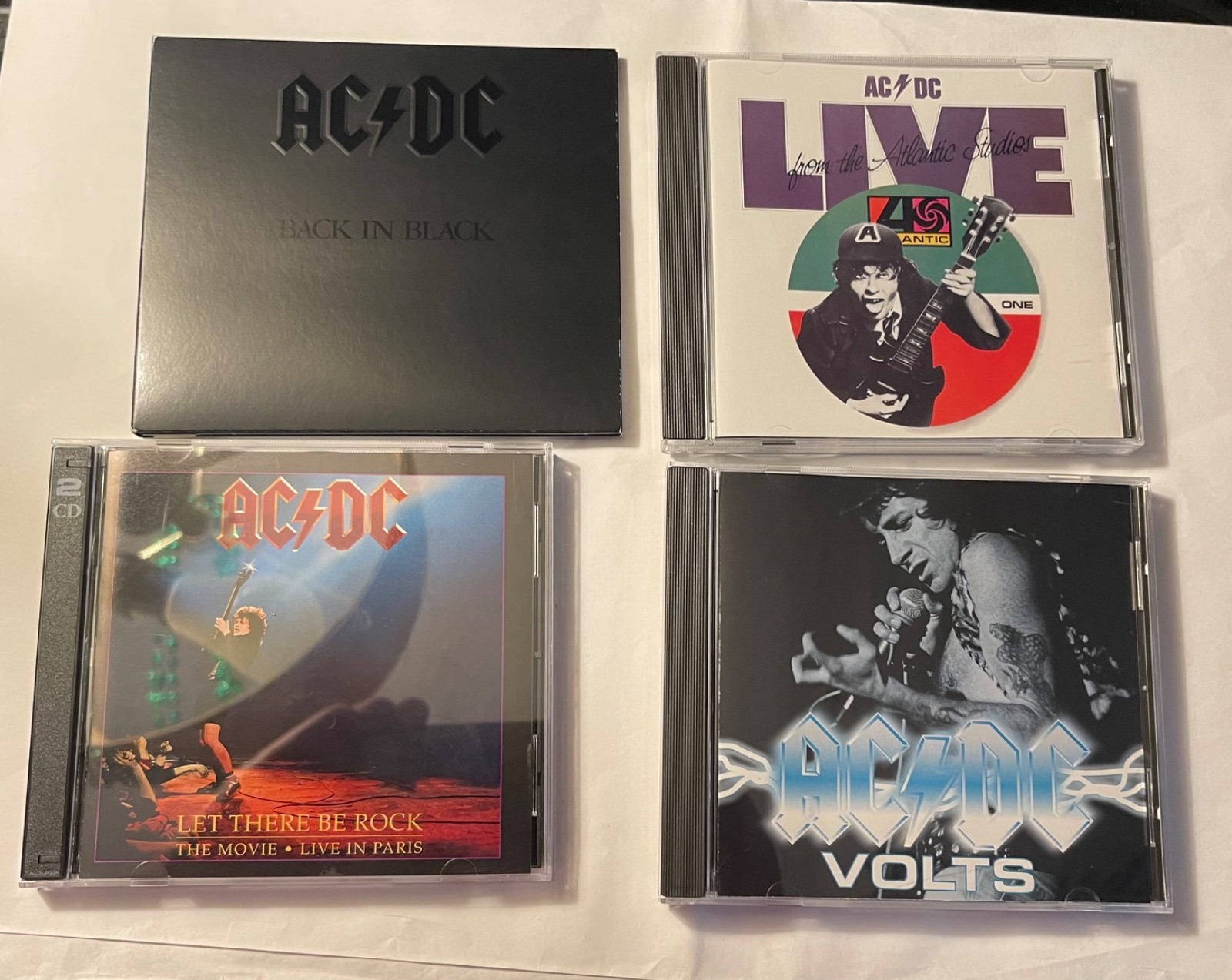 AC/DC CDs Collection BONFIRE 5 CDs, sticker, Booklet, Box (MUST HAVE! AWESOME