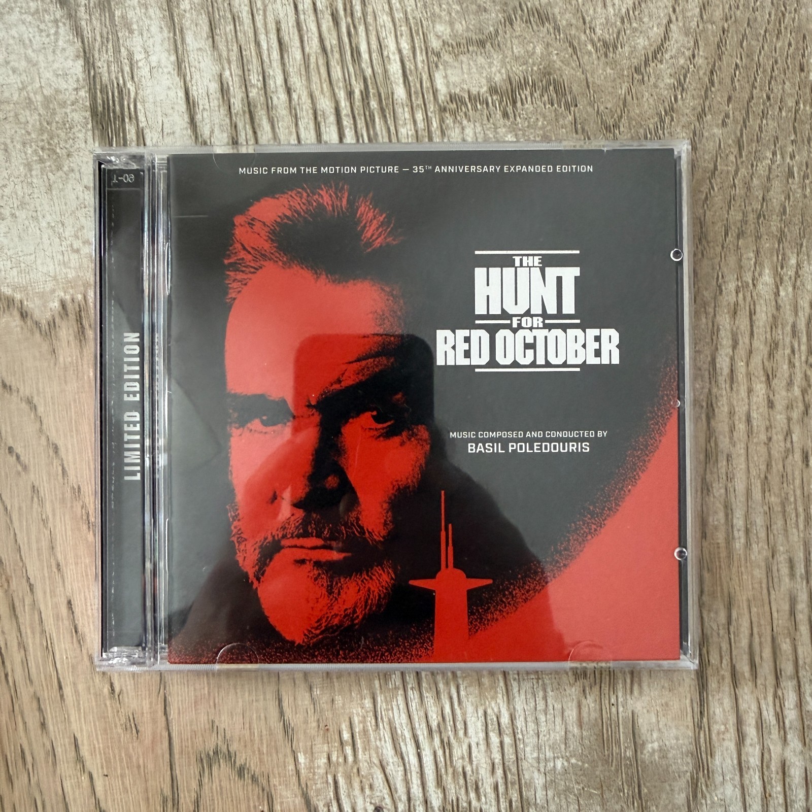The Hunt for Red October complete score Basil Poledouris La-La Land Records 2CD