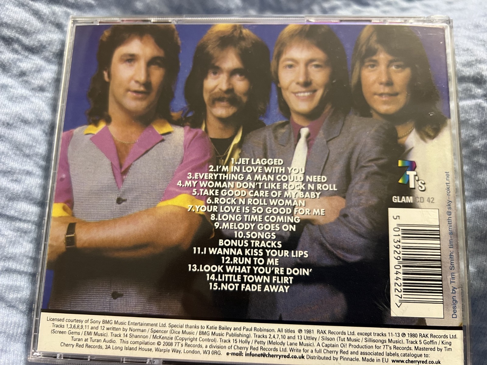 Smokie Solid Ground CD 1995 Rock VG+ 5013929044227