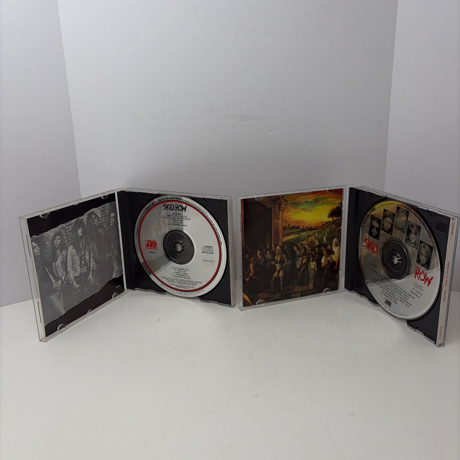 Skid Row - 2 CD Lot - Self Titled & Slave To The Grind