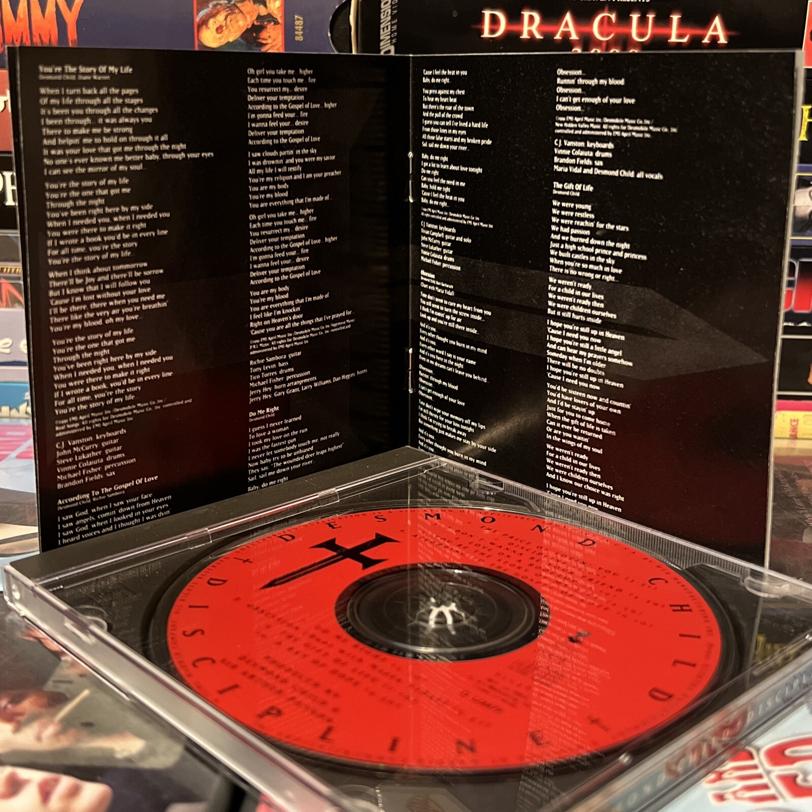 Desmond Child - Discipline 1991 CD Pop Hard Rock Richie Sambora Club Edition