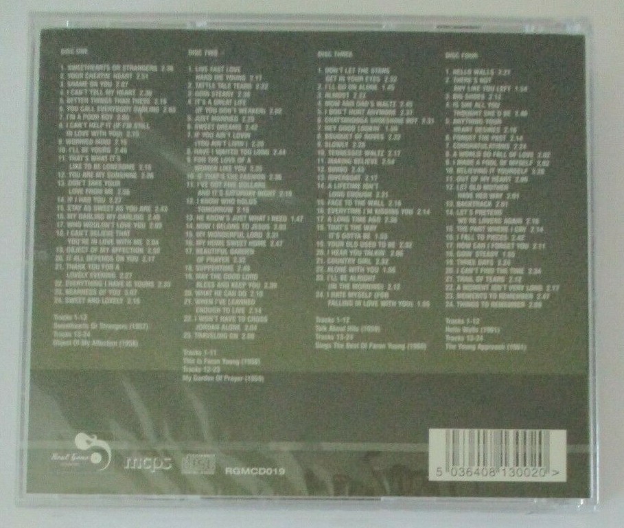 Faron Young, "8 Classic Albums" (2012), Honky Tonk, Compilation, 4-CD Set