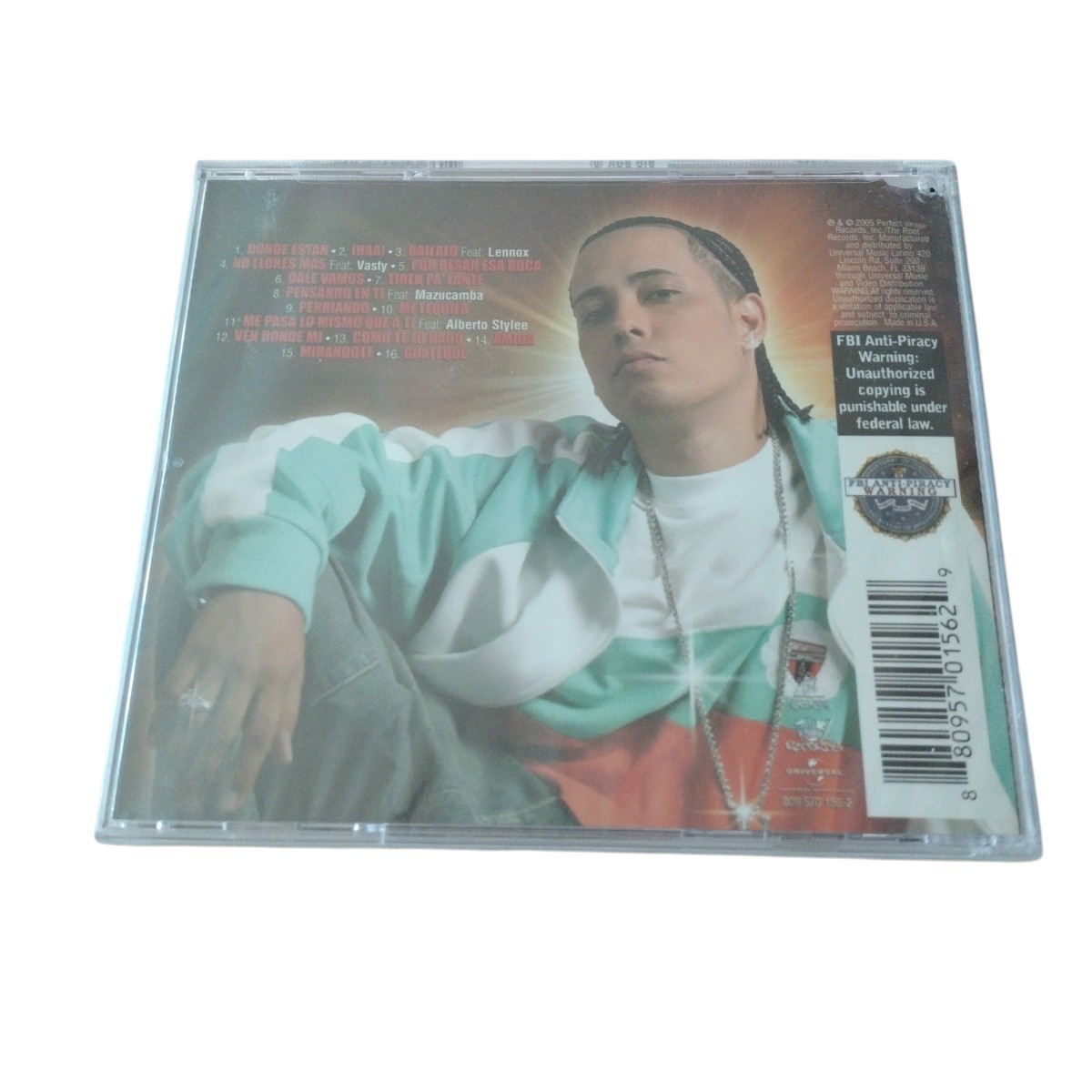 Big Boy El Comeback CD 2005 Reggaeton Latin Hip Hop Parental Advisory Drill Hole