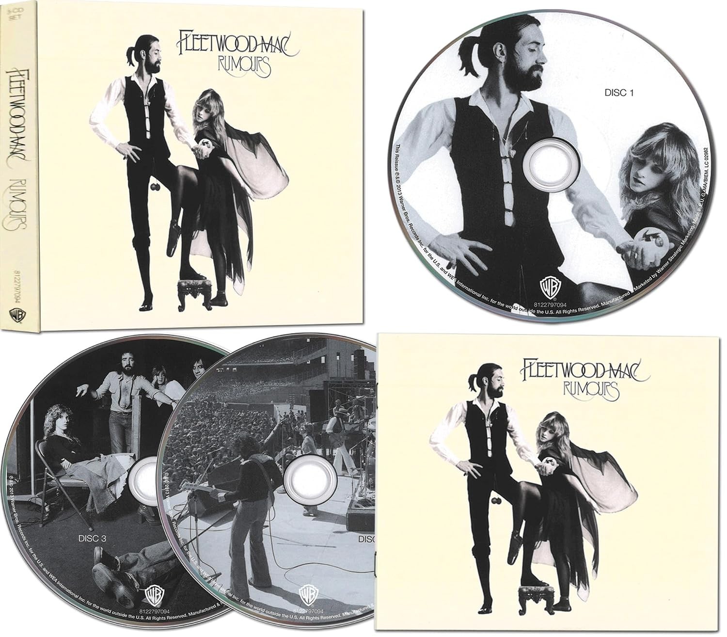 Fleetwood Mac – Rumours 3 CD Set - Expanded Edition - NEW