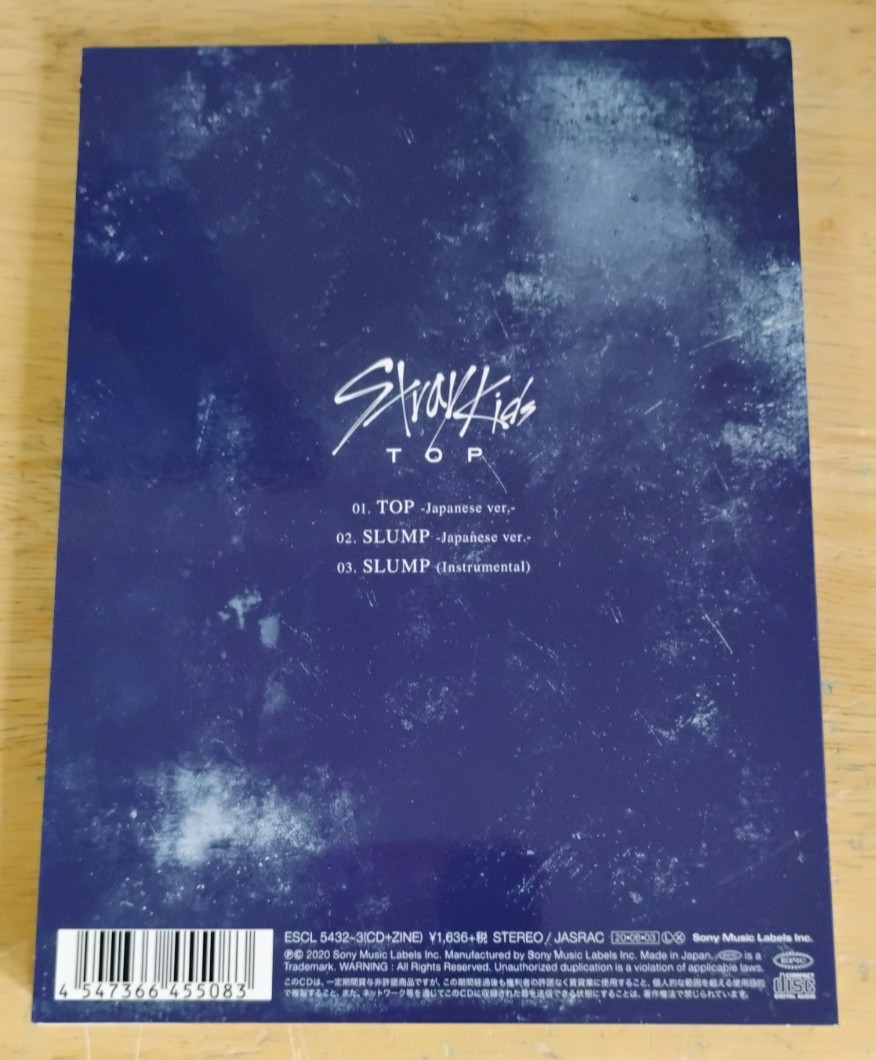 Stray Kids Maxi-Single CD - Top [VERY GOOD CD] 2020 J-Pop K-Pop Music