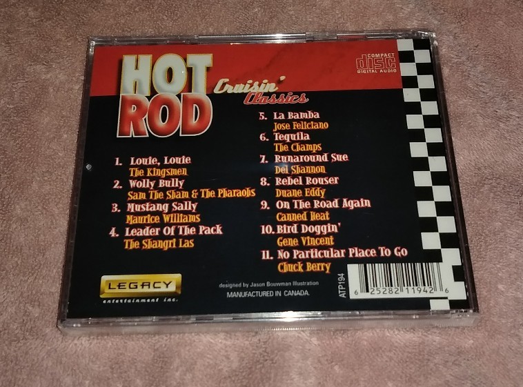 Hot Rod Cruisin' Classics CD New Sealed Various Artists Chuck Berry Canned Heat