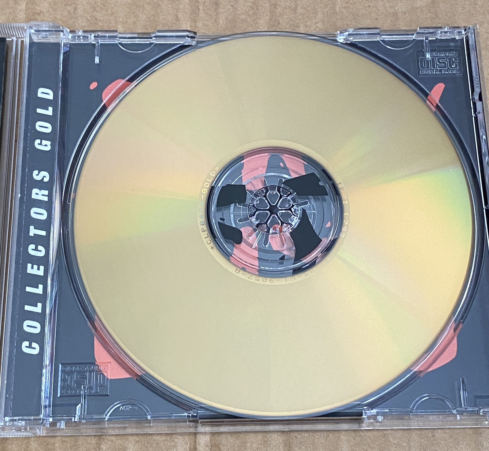 Stray Cats Live Collectors Gold Limited Edition CD Gold Disc CLP 0494-2 Mint