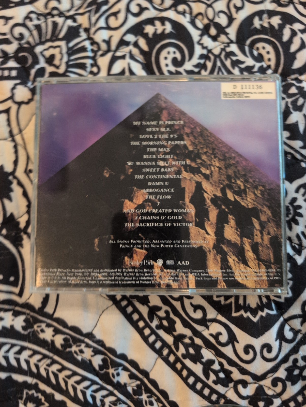 Love Symbol Album - Prince & the New Power Generation (CD, 2014)