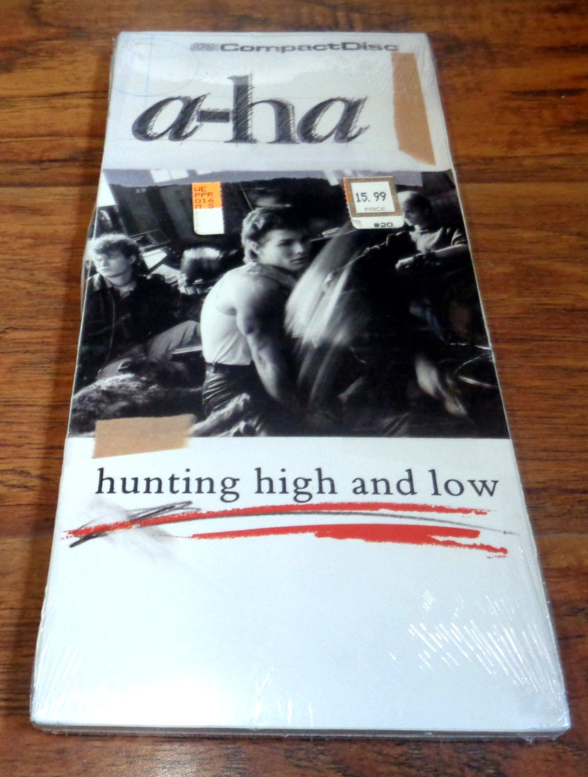 A-HA HUNTING HIGH AND LOW CD LONGBOX BRAND NEW SEALED (1985 WB) RARE