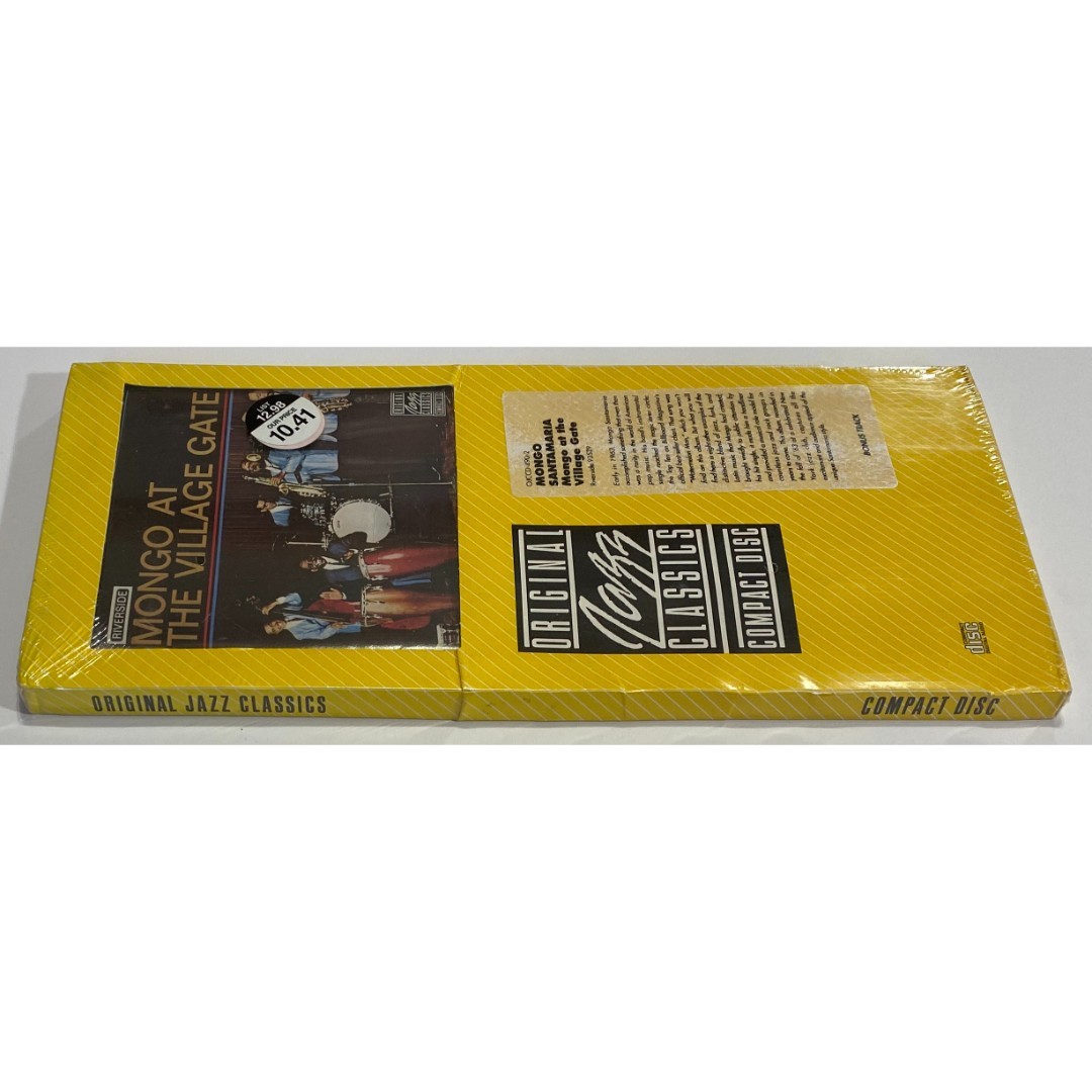 Mongo Santamaria At Village Gate CD in Longbox. New. Label Code: OJCCD-490-2.