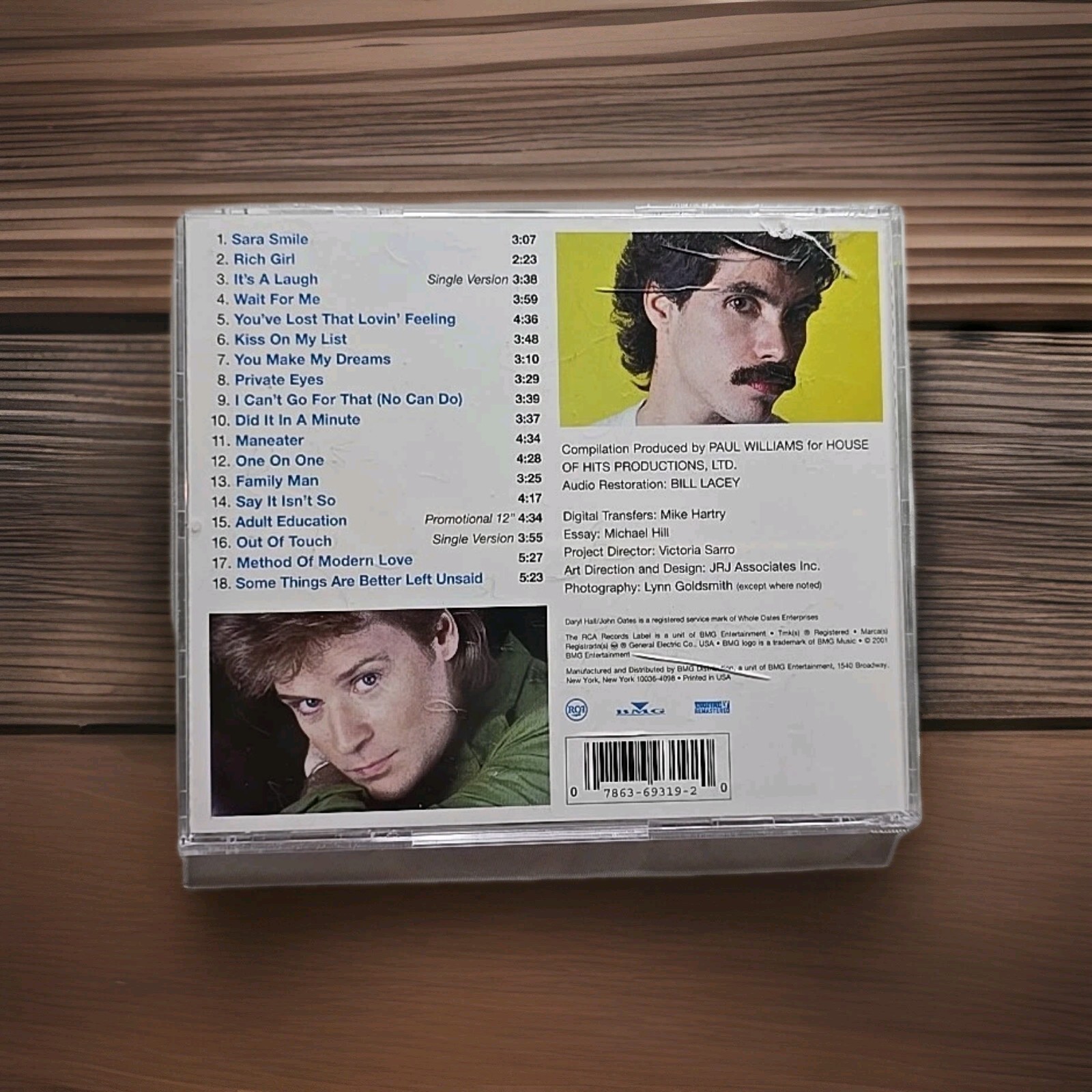 The Very Best of Daryl Hall and John Oates by Hall & Oates (CD, 2001)