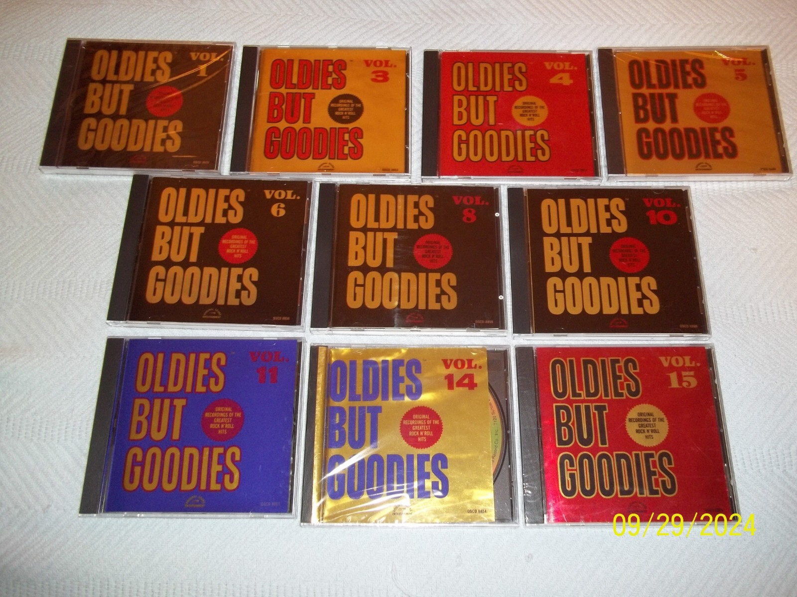 Lot of 10 Rock On Top 40 Chartbusters CD 1970s & 1980s 4 NEW SEALED 6 Great Cond